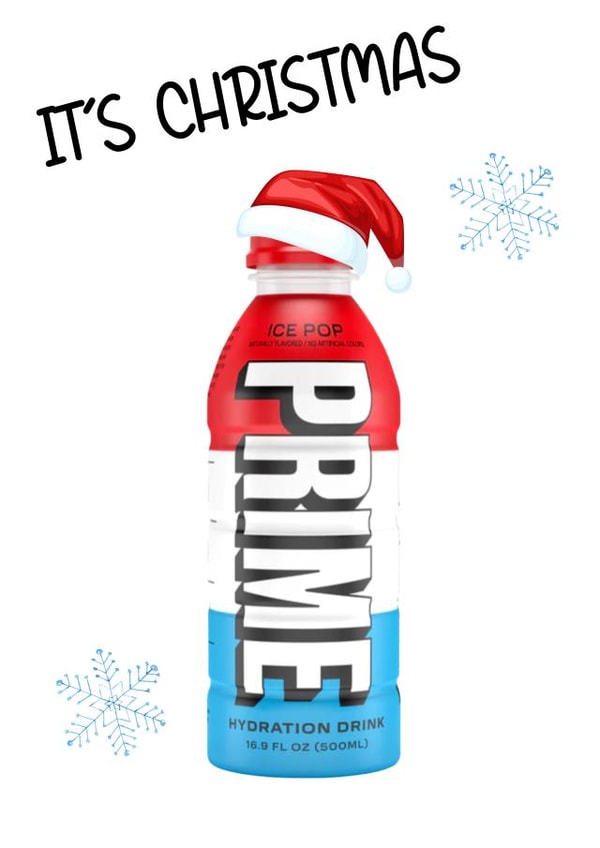 It's Christmas PRIME-Christmas card for Prime fans. created by Tancraftic