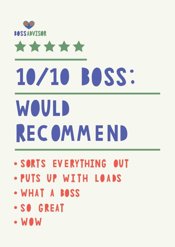 Fun review style card created by HGH ILLUSTRATIONS