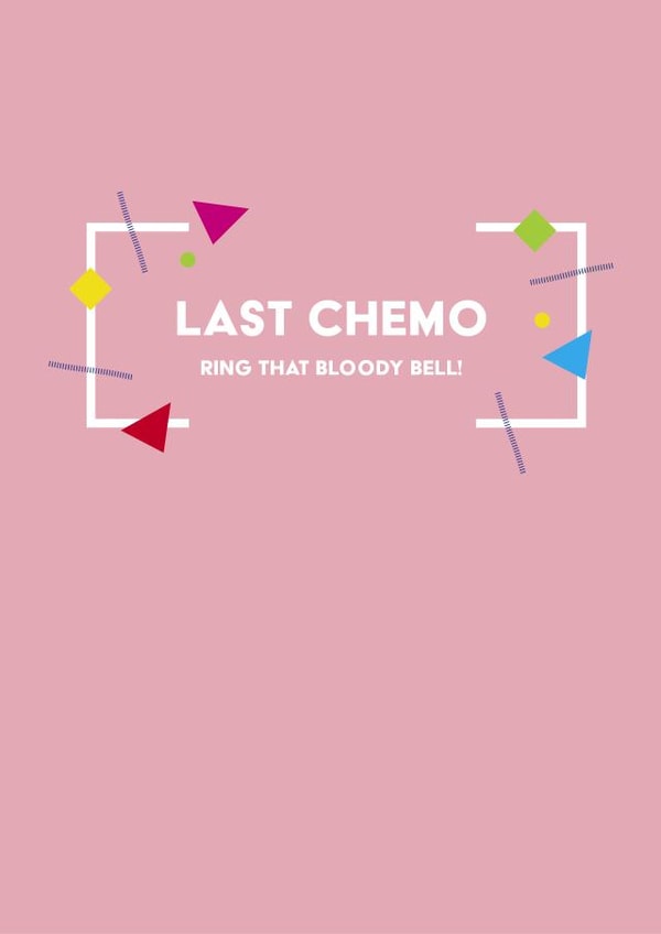 Congratulations to cancer patients finished chemotherapy treatment ring bell created by Lucky Lucas