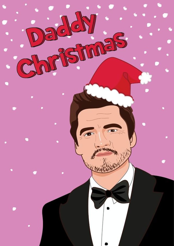 Daddy Christmas - Pedro Pascal Merry Christmas created by @Laura Lonsdale Designs