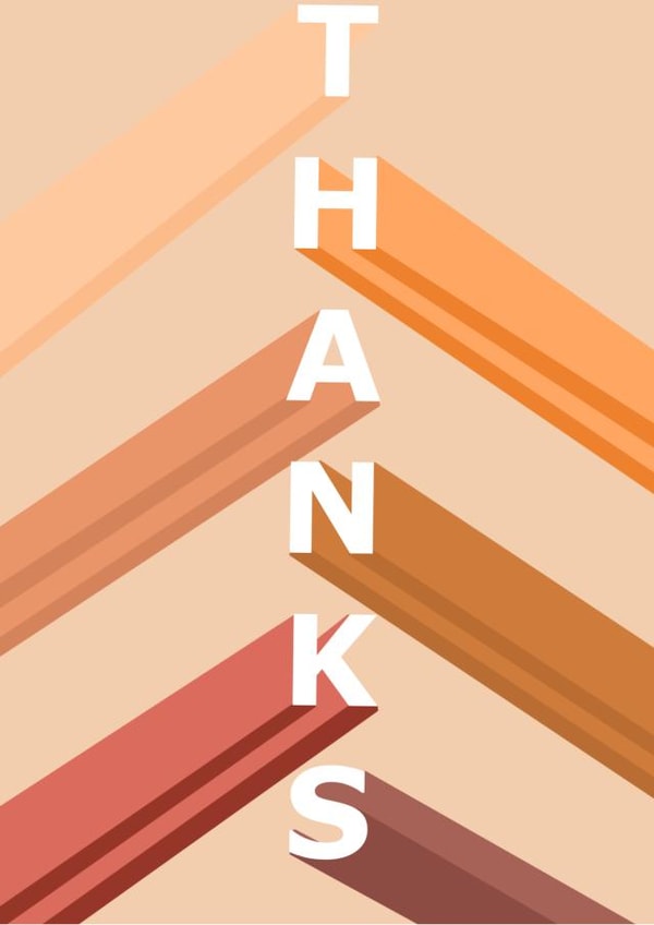 Thank you created by The Happy Potato