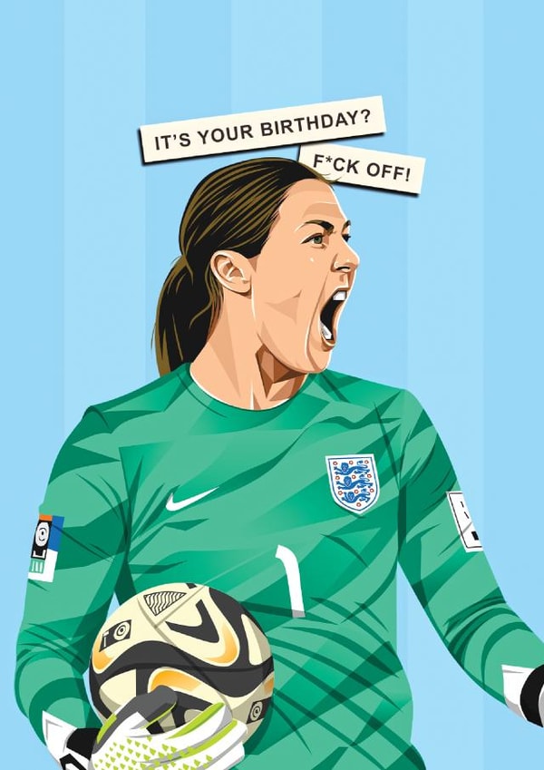 Mary Earps Birthday Card | Lionesses Birthday Card created by Scored It