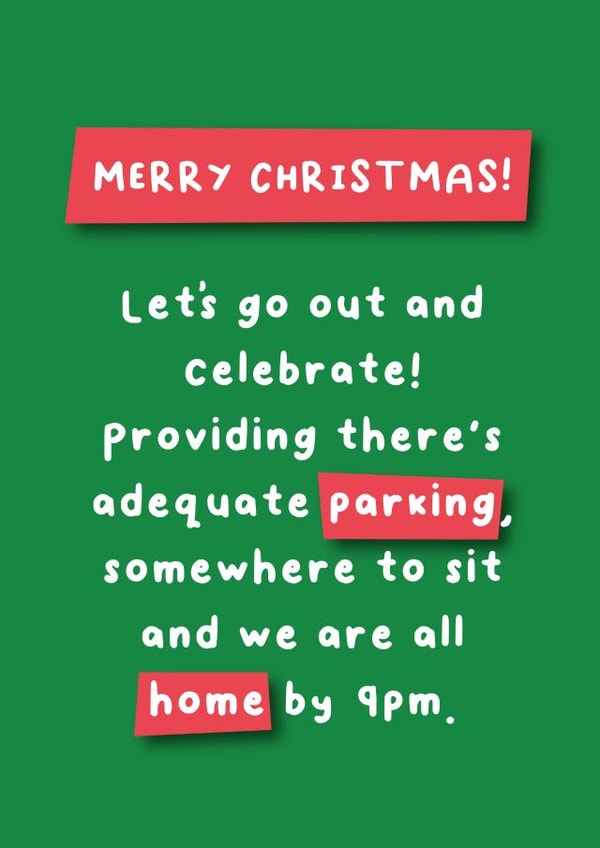 Merry Christmas - Celebrate - Home by 9pm Card created by Hartfelt Designs