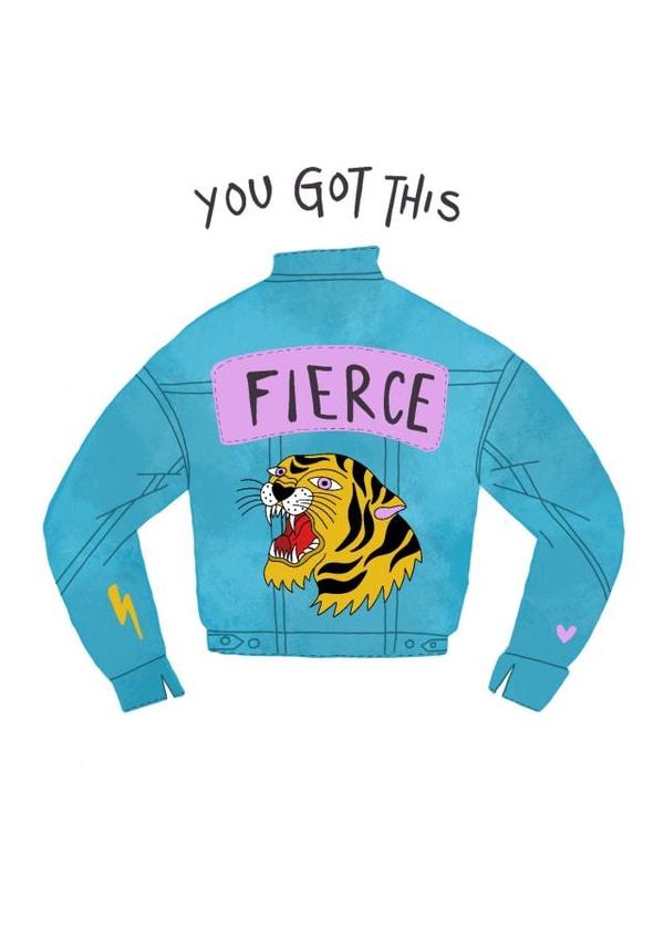 Good luck to those fierce friends created by Sammie Webster