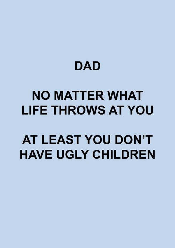 Dad Funny Birthday Card created by Roxy Doodles