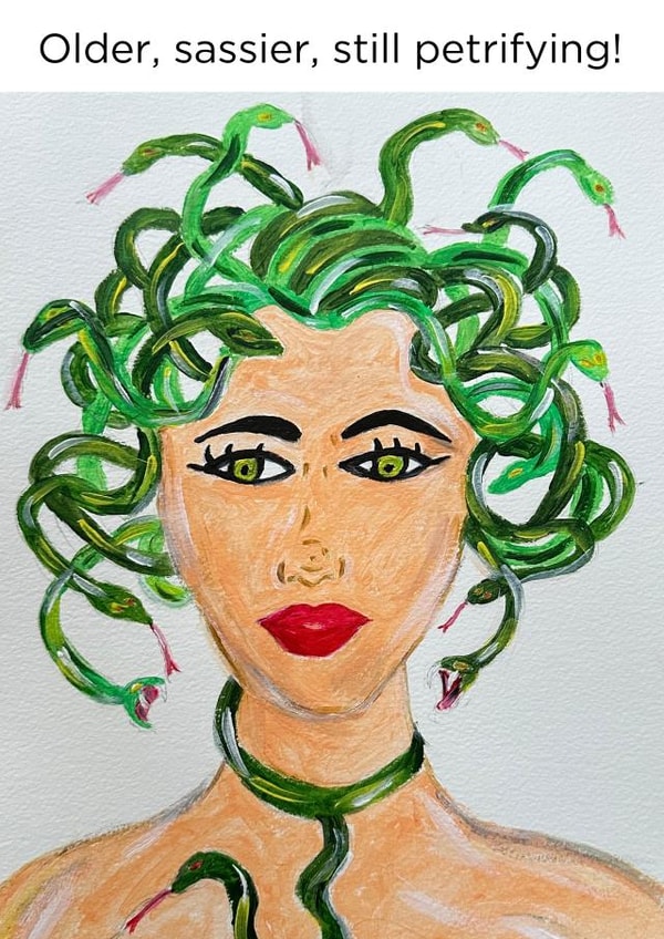 Funny birthday card for friend / significant other! created by Julia Herd