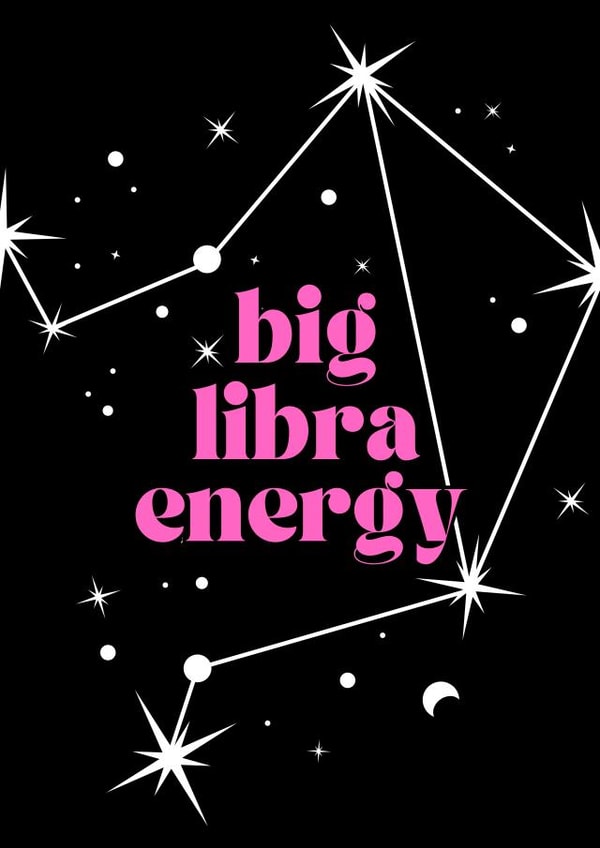 Big Libra Energy created by Jane Amber