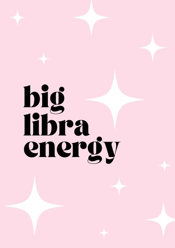 Libra Energy Birthday created by Jane Amber