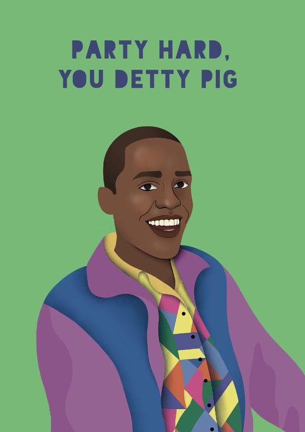 Funny Birthday Card - Sex Education - Eric created by Lucy Maggie Designs