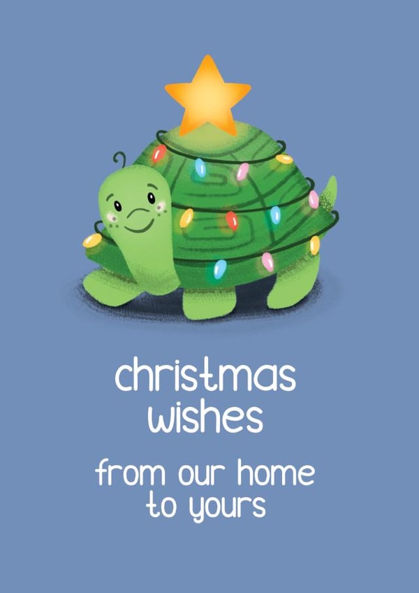 Cute Christmas Card - Our House to Yours created by Bev O'Connor || @oconnordesign