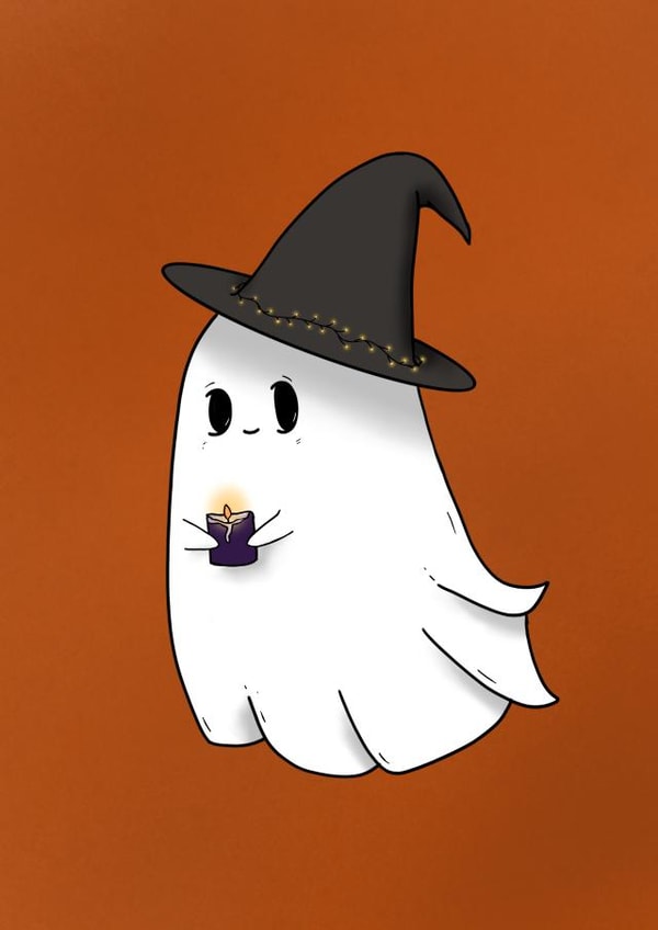 Cute ghost card created by Critical Creations