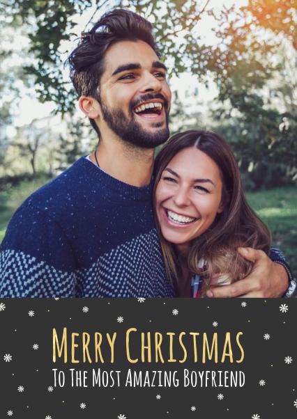 What to say in christmas card for boyfriend