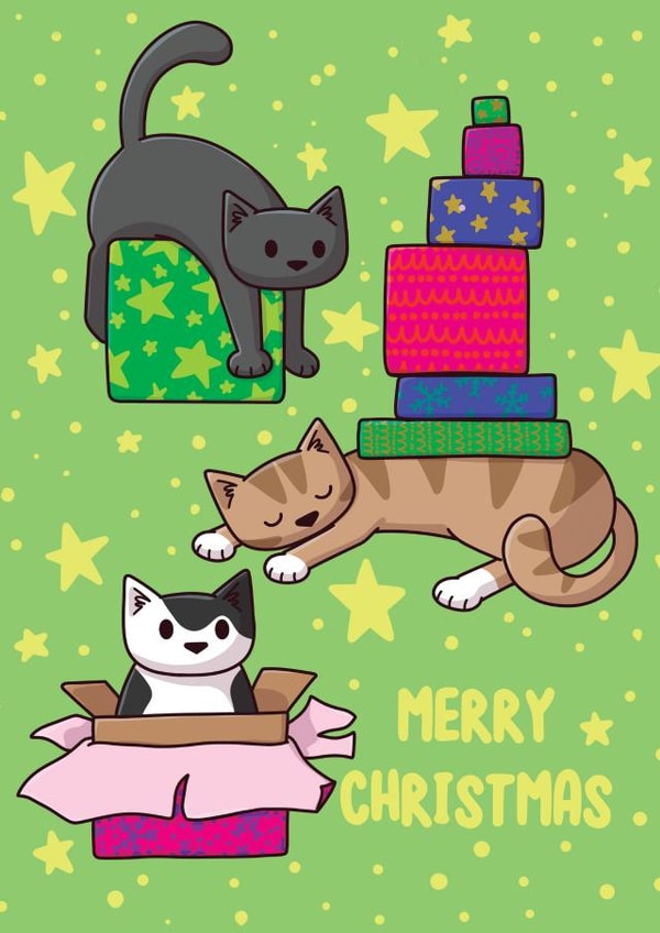 Christmas Cats Gifts created by Doodlecats