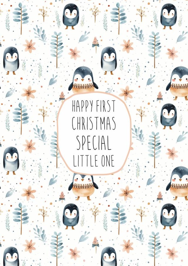 Cute Christmas Card - Special little one created by Dirty Girtie