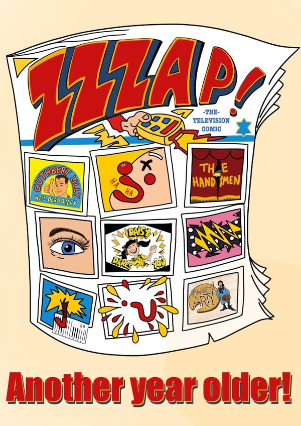 90s nostalgia card of your favourite kids tv show back in the day! created by The little northerner 