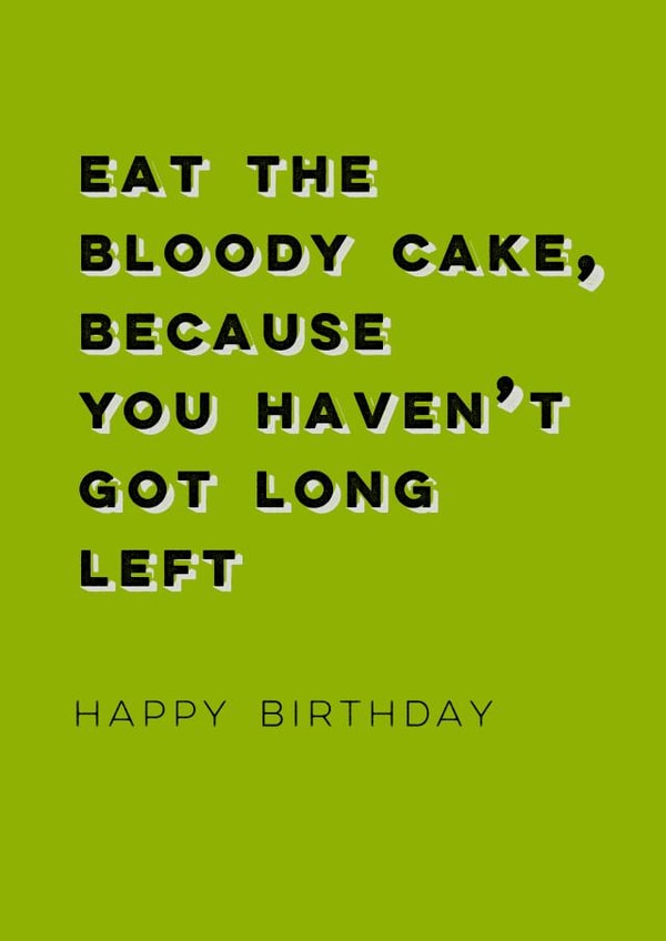 Funny Birthday Card created by Diffydolls