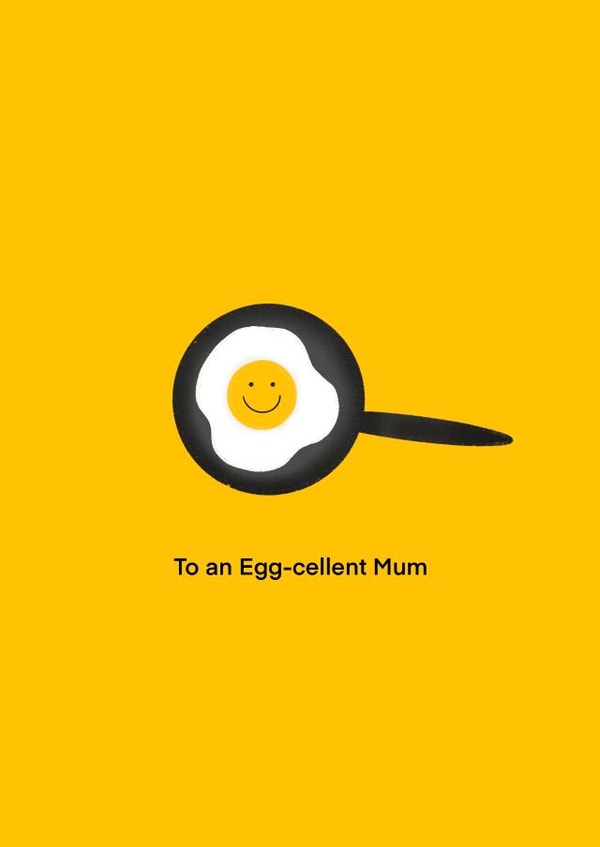 Egg-cellent Mum Card created by Saluki Studio