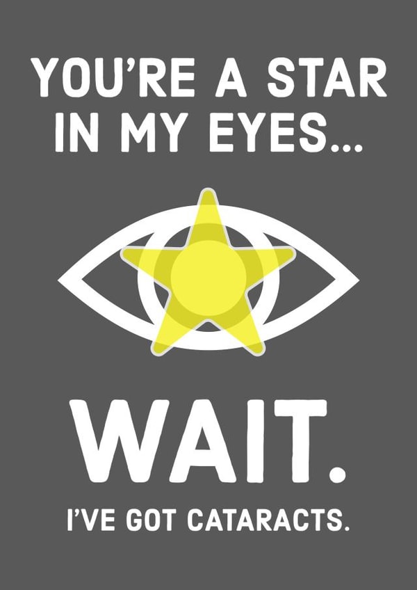 Cheeky insult card for a celebration created by Bellevue Gift