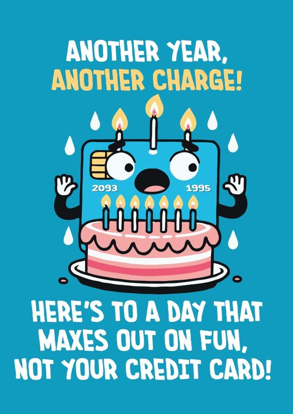 Birthday card - Cost of living created by Haydn Pole