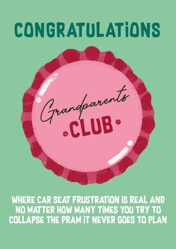 Grandparents club created by Happy Beespoke Designs