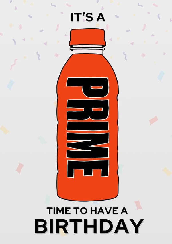 Prime Birthday Card - KSI and Logan Paul created by byPolyfox