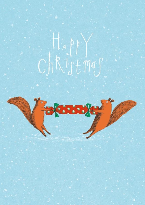 Cute Christmas card for families and children - Nutcracker created by Paper Bird