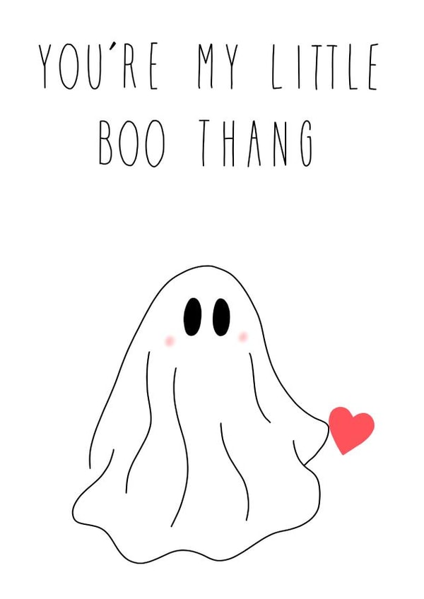 Cute, funny, spooky, Valentine’s Day card for significant other. created by Loveleigh Prints