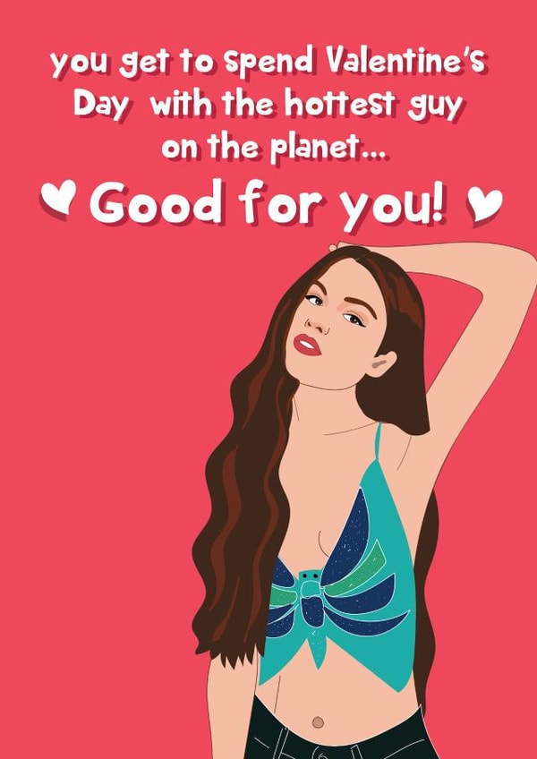 Happy Valentine's Day - Good for You - Olivia Rodrigo Lover created by @Laura Lonsdale Designs