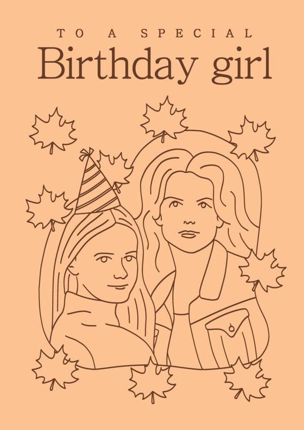 Gilmore Girls Birthday Card created by Gupshup