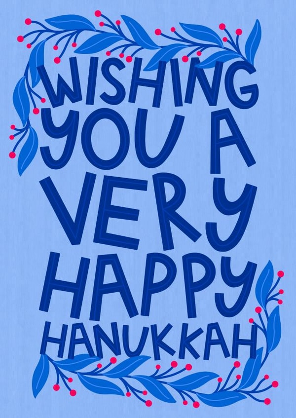 Happy Hannukkah - Jewish Celebration - Maccabees created by Ludicrous Prints