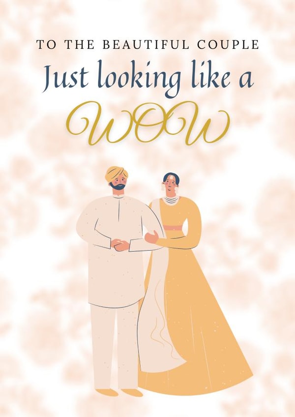 Funny card for your favourite couple. created by Taz Mall