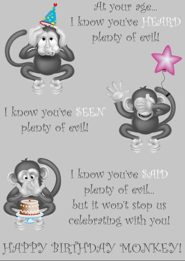 Four Wise Personalised Photo Card 48753 created by Fleecey Fun!