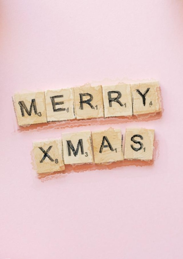 A Scrabble-y Xmas Card! created by Sue Dohnim Designs