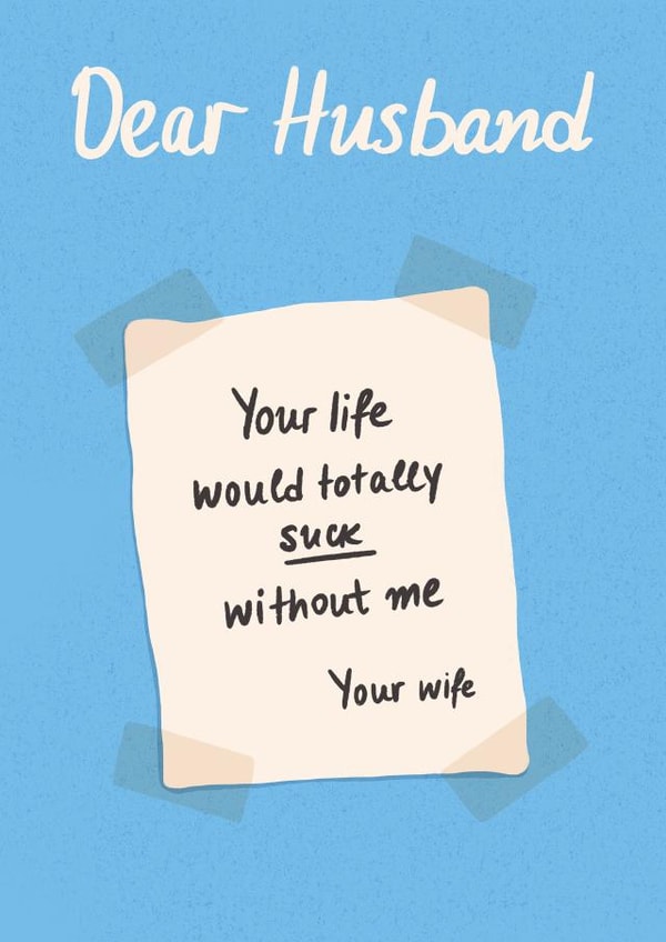 Dear Husband | Valentine's Day card For Husband created by @tikkled.pink