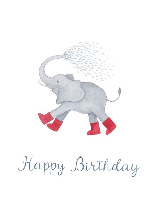 Cute Kids Birthday Card created by Louise Jewell