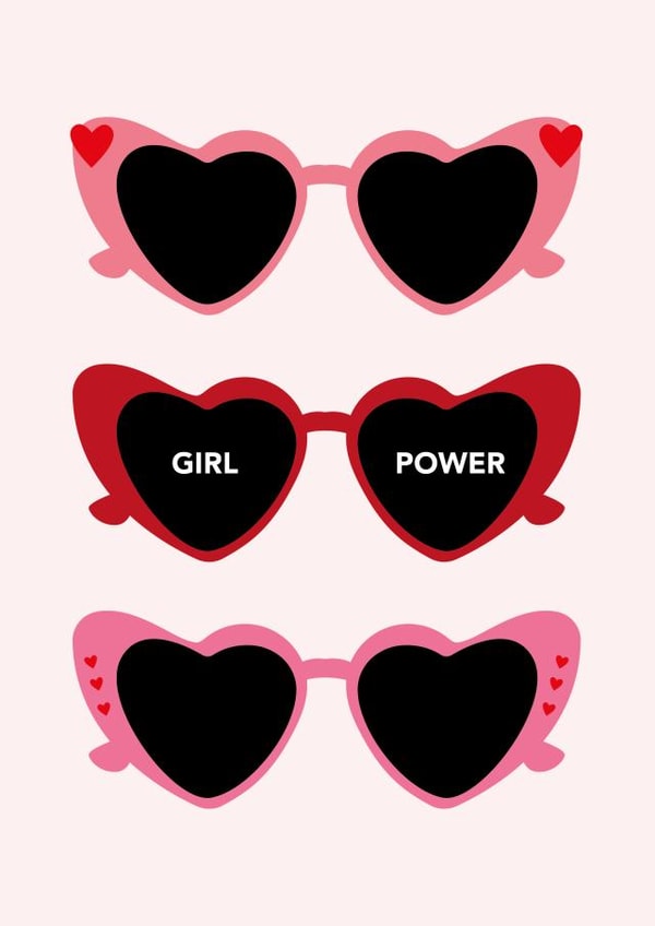 Girl Power - Galentine's Day Card created by Dani White