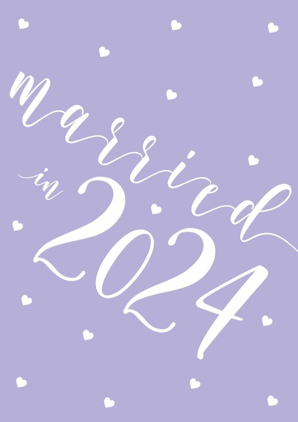 Pretty Wedding Card - Engaged in 2024 created by Dottie Mottie