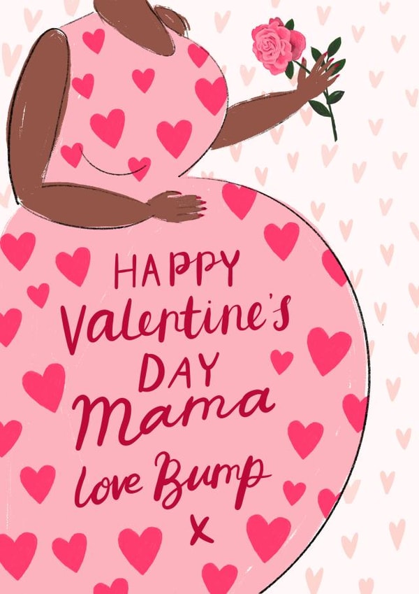 Pretty Valentines Card - for Mama from The Bump created by Rumbambar