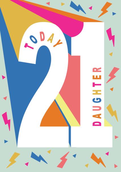 21 today daughter card card