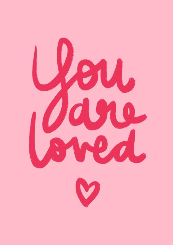 Cute, Modern, Handwritten Galentine's Card for Best Friend created by Designed by Zena