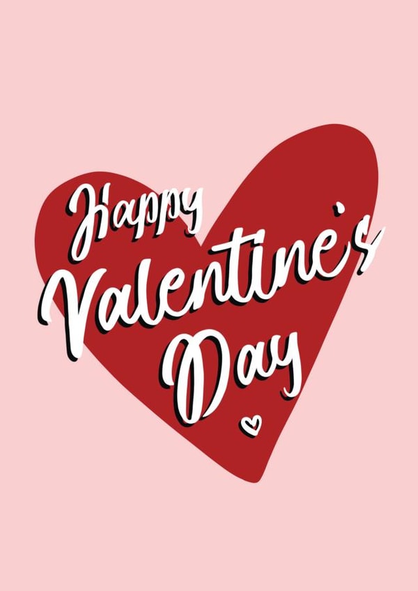 Happy Valentine's Day - Classic Heart created by Brainbox Candy