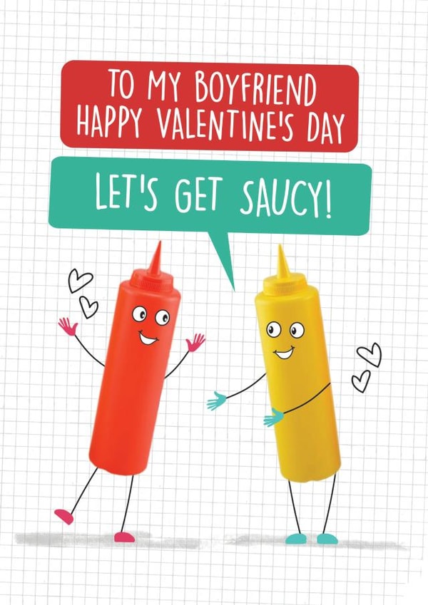 Punny Valentine's Card - Boyfriend - Punny created by Quitting Hollywood
