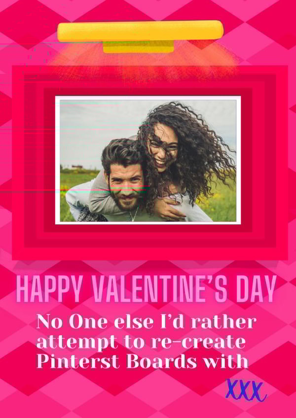 Photo2023 Valentines Personalised Photo Card 48728 created by Sinead Peyton