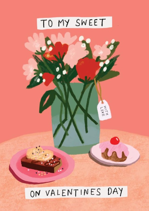 Pretty Valentine's Card - Sweet Treats created by Rachael Powick