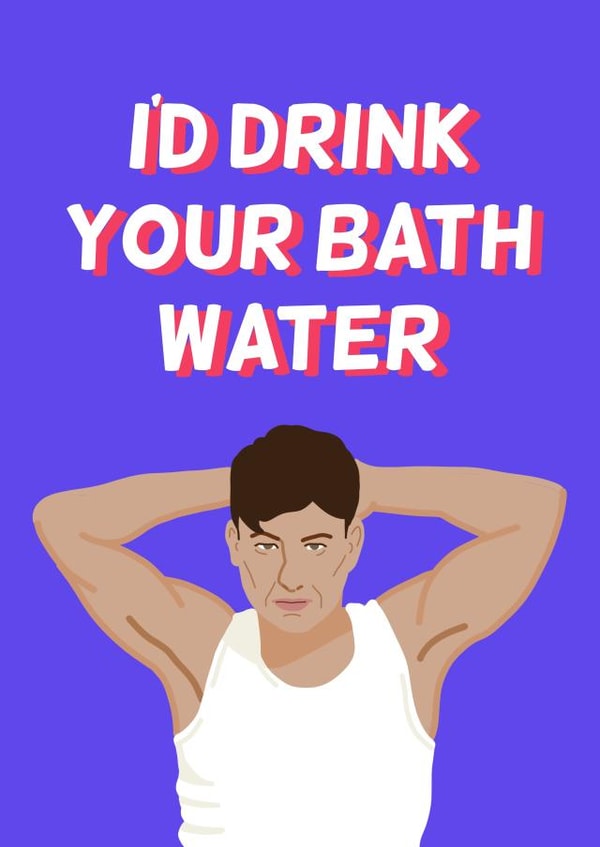 Funny Rude Card For Your Partner - Saltburn - Barry Keoghan - Valentines created by Funny Hunny