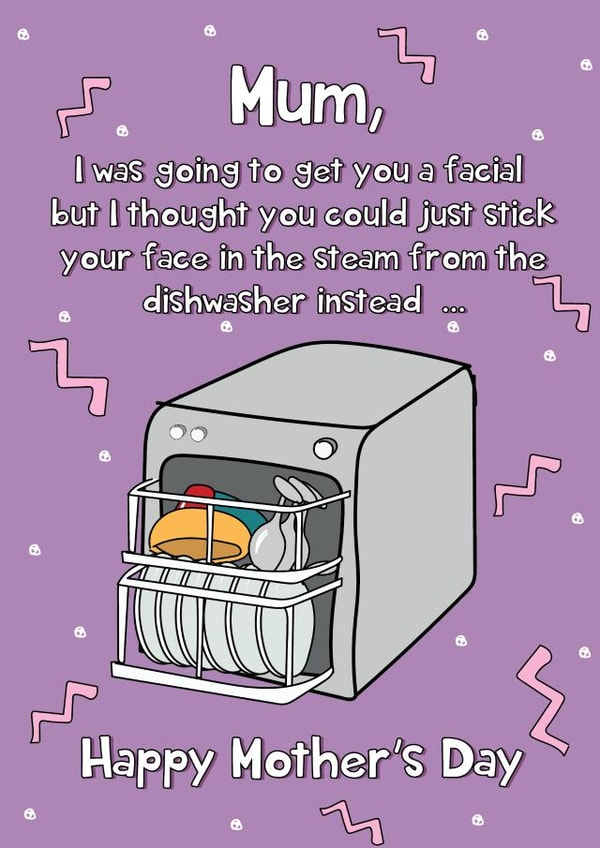 Mum I Got You A Facial - Happy Mother's Day created by @Laura Lonsdale Designs