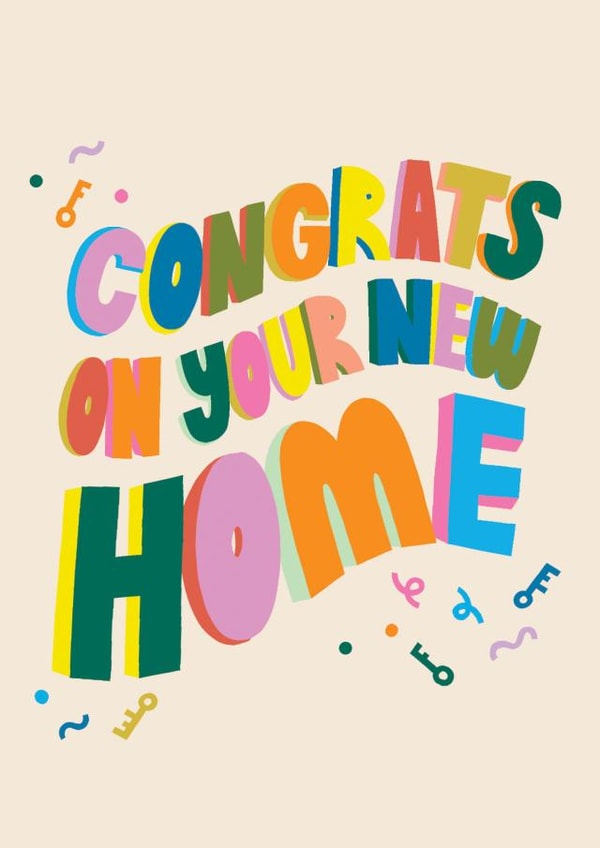 Pretty New Home Card - Congrats! created by Raspberry Blossom