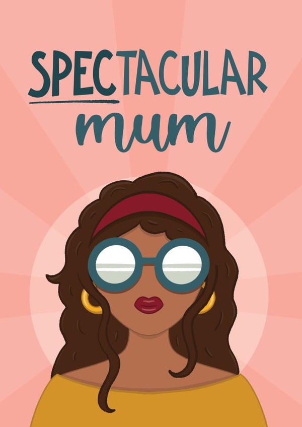 Spectacular Mother's Day Card - Modern Mum created by Bev O'Connor || @oconnordesign