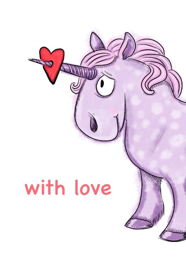 Love unicorn created by Maria Myrkina