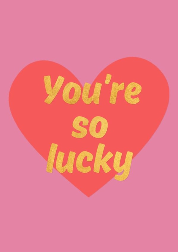 Funny Valentines card for someone you love! created by Louise Parr Studio